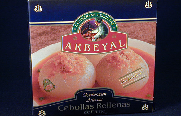 Cebollas rellenas de carne