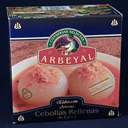 Lata 375gr de Cebollas rellenas de carne