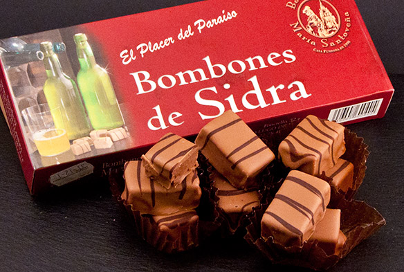 Bombones de sidra