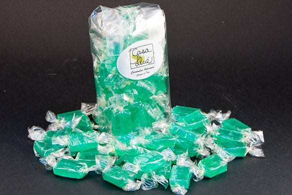 Caramelos artesanos de eucalipto