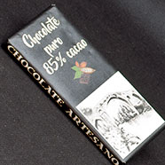 Tableta 125gr de Chocolate negro 85% cacao