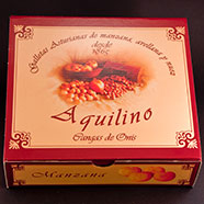Caja 400gr de Galletas asturianas de manzana, avellana y nuez
