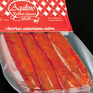 Envasado 330gr de Chorizo asturiano extra