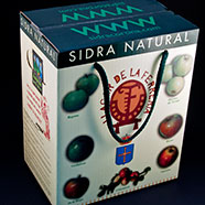 Caja de sidra natural de 6 botellas Llagar de La Ferrería