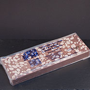 Tableta 500gr de Turrón Chocolate con Almendras